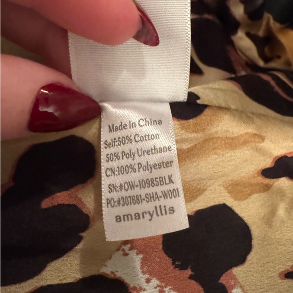 Amaryllis x Ashlee Nichols Faux Leather Blazer Jacket / XL / Worn once! - Picture 6 of 8